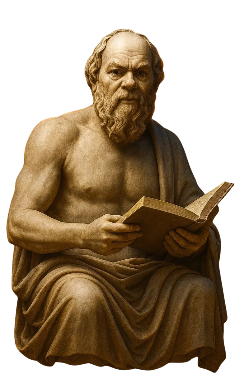 Socrates Reading