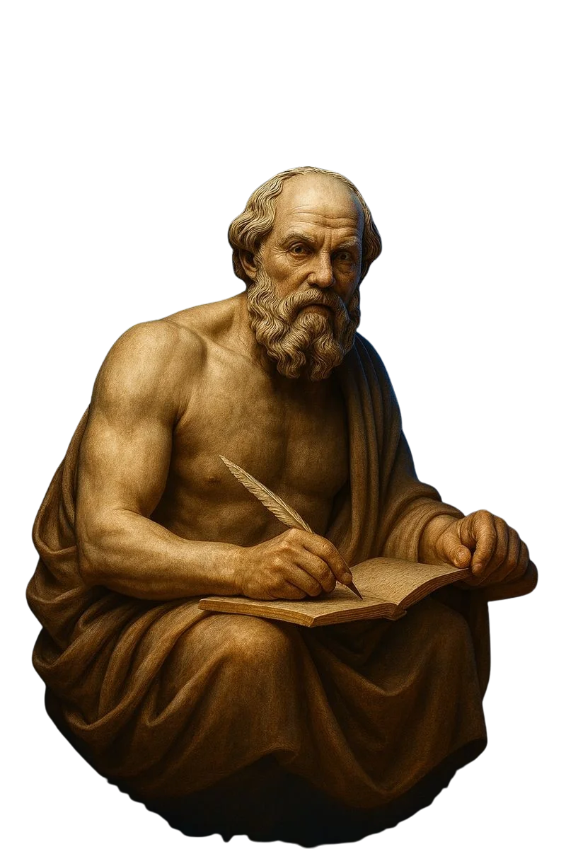 Socrates Writing